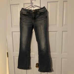 Low-rise boot cut Kancan jeans